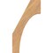 Ekena Millwork 3 1/2"W x 14"D x 26"H Westlake Smooth Knee Brace, Western Red Cedar BRC04X14X26WTL00SWR - alternate 4